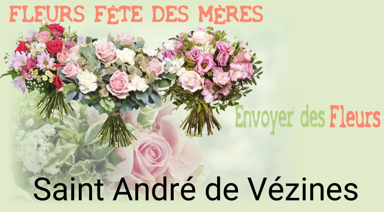Bouquet de Fête des Mères livré à Saint-André-de-Vézines